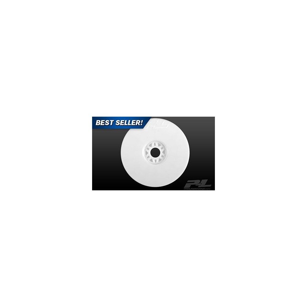 Proline Velocity V2 White F/R Wheels (4) for 1:8 Buggy (PRO270204) PR2702-04 Proline Velocity V2 White F/R Wheels (4) for 1:8 Buggy (PRO270204) PR2702-04
