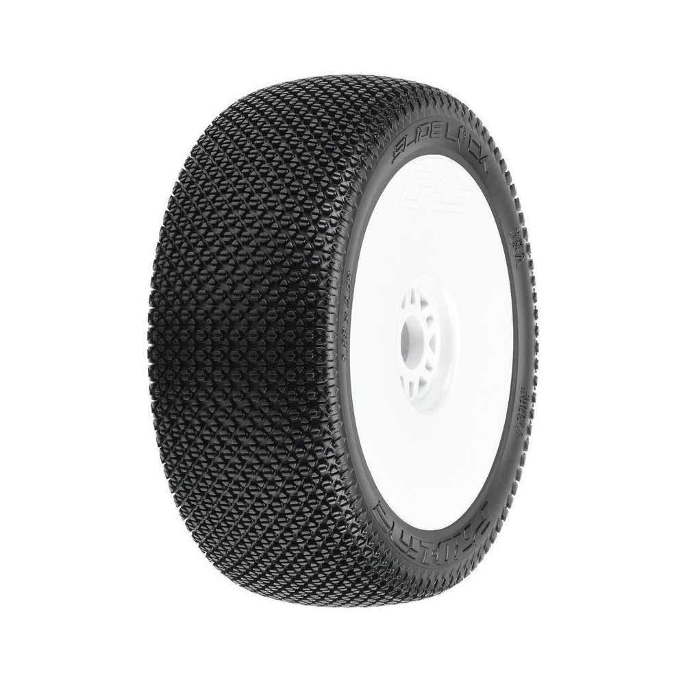 Proline Slide Lock S3 1:8 Buggy MTD V2 White Wheels F/R (PRO9064233) PR9064-233 Proline Slide Lock S3 1:8 Buggy MTD V2 White Wheels F/R (PRO9064233) PR9064-233