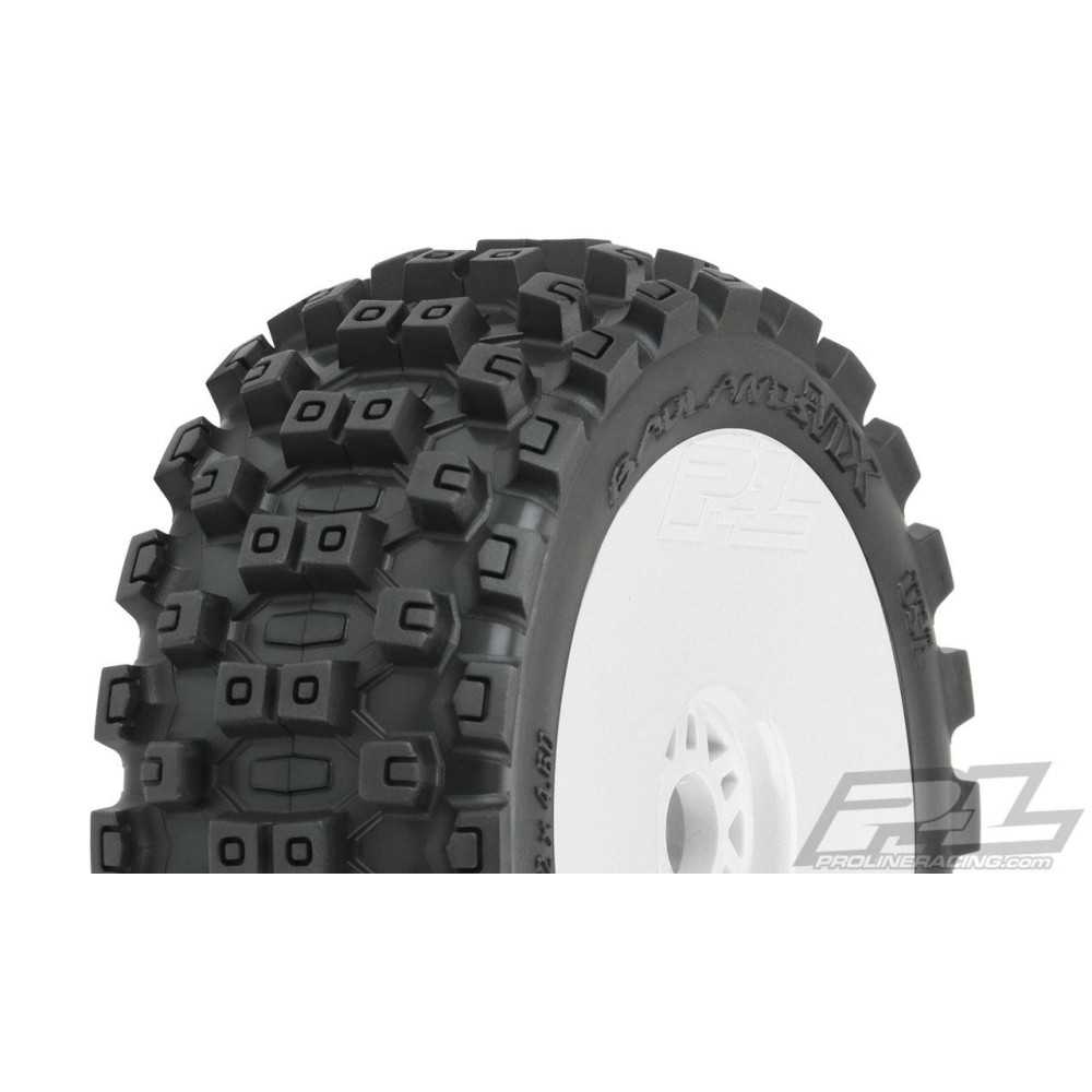 Proline Badlands MX M2 1:8 Buggy MTD White Wheels F/R (PRO906731) PR9067-31 Proline Badlands MX M2 1:8 Buggy MTD White Wheels F/R (PRO906731) PR9067-31