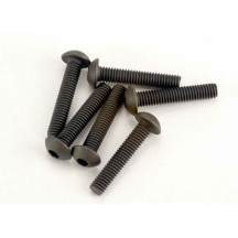 Traxxas Screws 3x15mm button-head machine (hex drive) (6) TRX2579