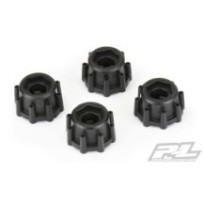 Proline 8x32 to 17mm Hex Adapters for 8x32 3.8" Wheels (PRO634500) PR6345-00