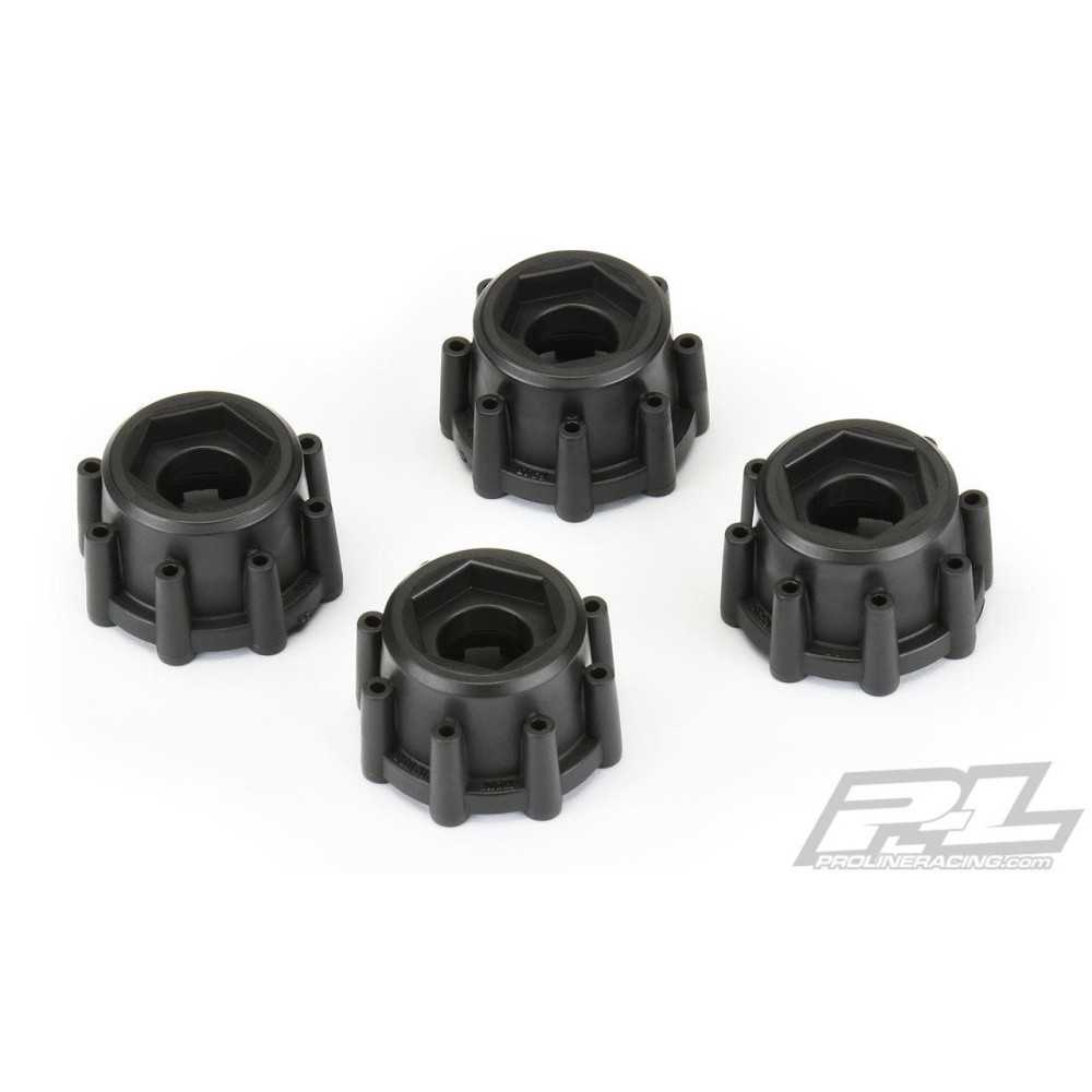 Proline 8x32 to 17mm Hex Adapters for 8x32 3.8" Wheels (PRO634500) PR6345-00 Proline 8x32 to 17mm Hex Adapters for 8x32 3.8" Wheels (PRO634500) PR6345-00