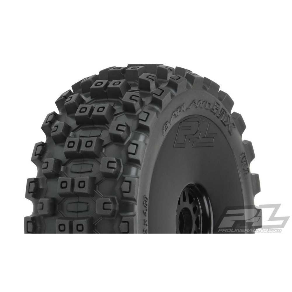 Proline Badlands MX M2 1:8 Buggy MTD Black Wheels F/R (PRO906741) PR9067-41 Proline Badlands MX M2 1:8 Buggy MTD Black Wheels F/R (PRO906741) PR9067-41