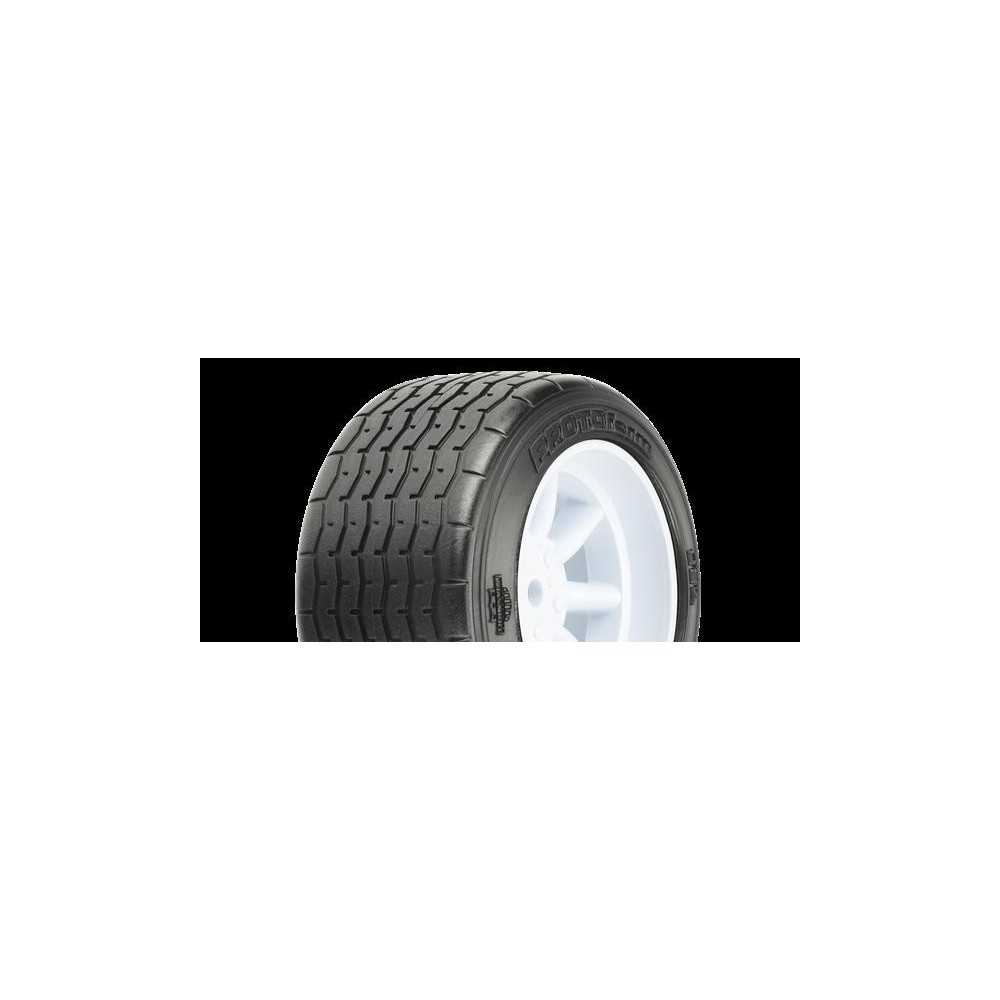 Proline PF VTA Rear Tires (31mm) MTD on White Wheels (PRM1013917) PR10139-17
