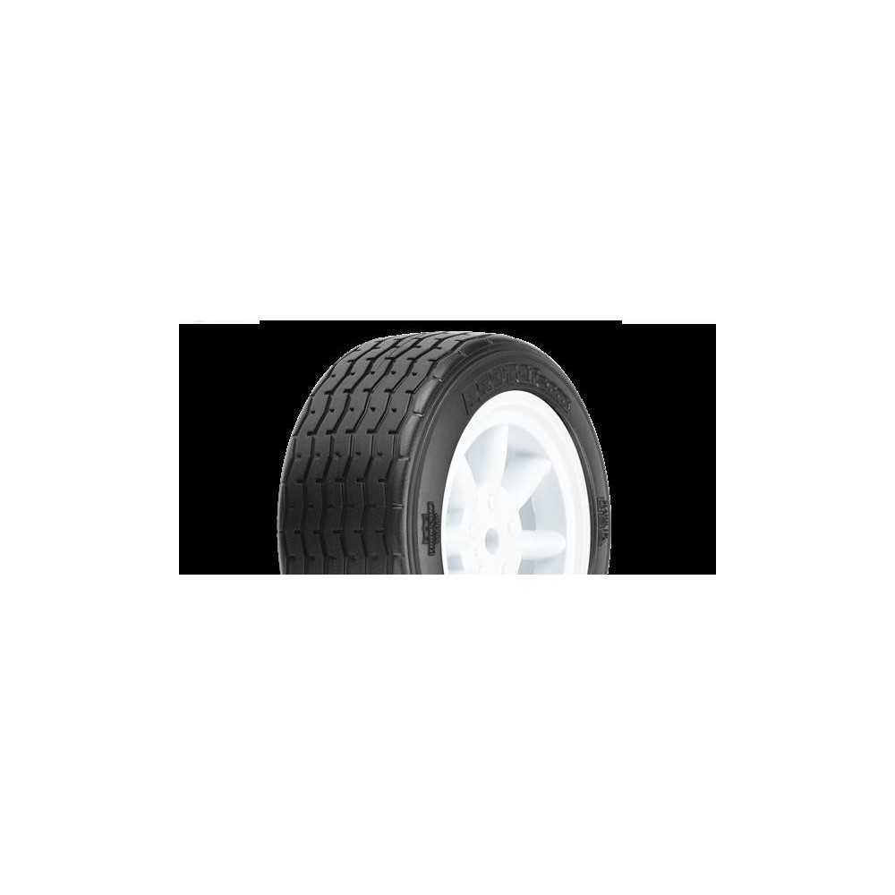 Proline PF VTA Front Tires (26mm) MTD on White Wheels (PRM1014017) PR10140-17