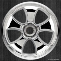 Proline Torque 2.8 (30 Series) Chrome Front Wheels (2) for JATO, PR2694-01 PR2694-01
