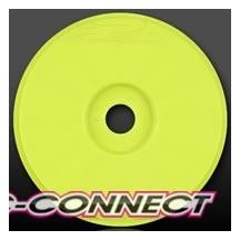 Proline Velocity V2 Yellow F/R Wheels (4) for 1:8 Buggy (PRO270202) PR2702-02