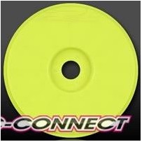 Proline Velocity V2 Yellow F/R Wheels (4) for 1:8 Buggy (PRO270202) PR2702-02