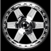 Proline Desperado 2.8 (Traxxas" Style Bead) Chrome Rear Wheels (2, PR2730-01 PR2730-01