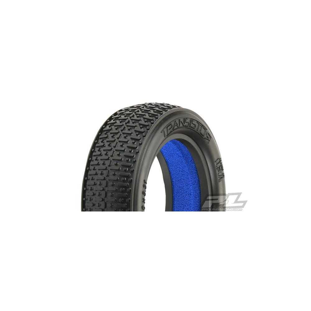 Proline Transistor 2.2 2WD MC (Clay) Off-Road Buggy Front Tires (2), PR8253-17 PR8253-17