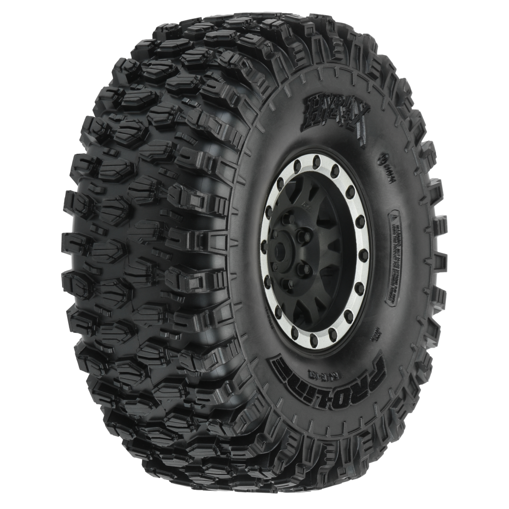 Proline Hyrax 1.9” G8 MTD Impulse Black/Silver Wheels F/R (PRO1012813) PR10128-13 Proline Hyrax 1.9” G8 MTD Impulse Black/Silver Wheels F/R (PRO1012813) PR10128-13