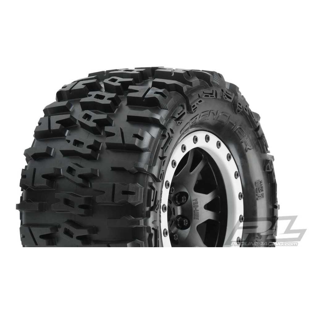 Proline Trencher 4.3" X-MAXX MTD Impulse Blk/Gry F/R (PRO1015113) PR10151-13 Proline Trencher 4.3" X-MAXX MTD Impulse Blk/Gry F/R (PRO1015113) PR10151-13