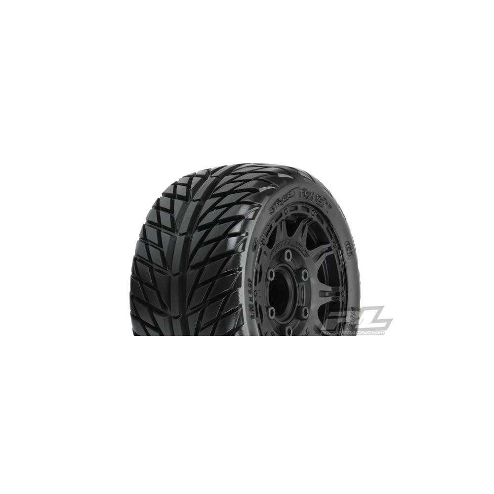 Ruedas Street Fighter LP 2.8 MTD Raid negras 6x30 Pro-Line F/R (PRO1016110) PR10161-10