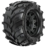 Ruedas Masher 2.8 MTD Raid negras 6x30 Pro-Line F/R (PRO119210) PR1192-10