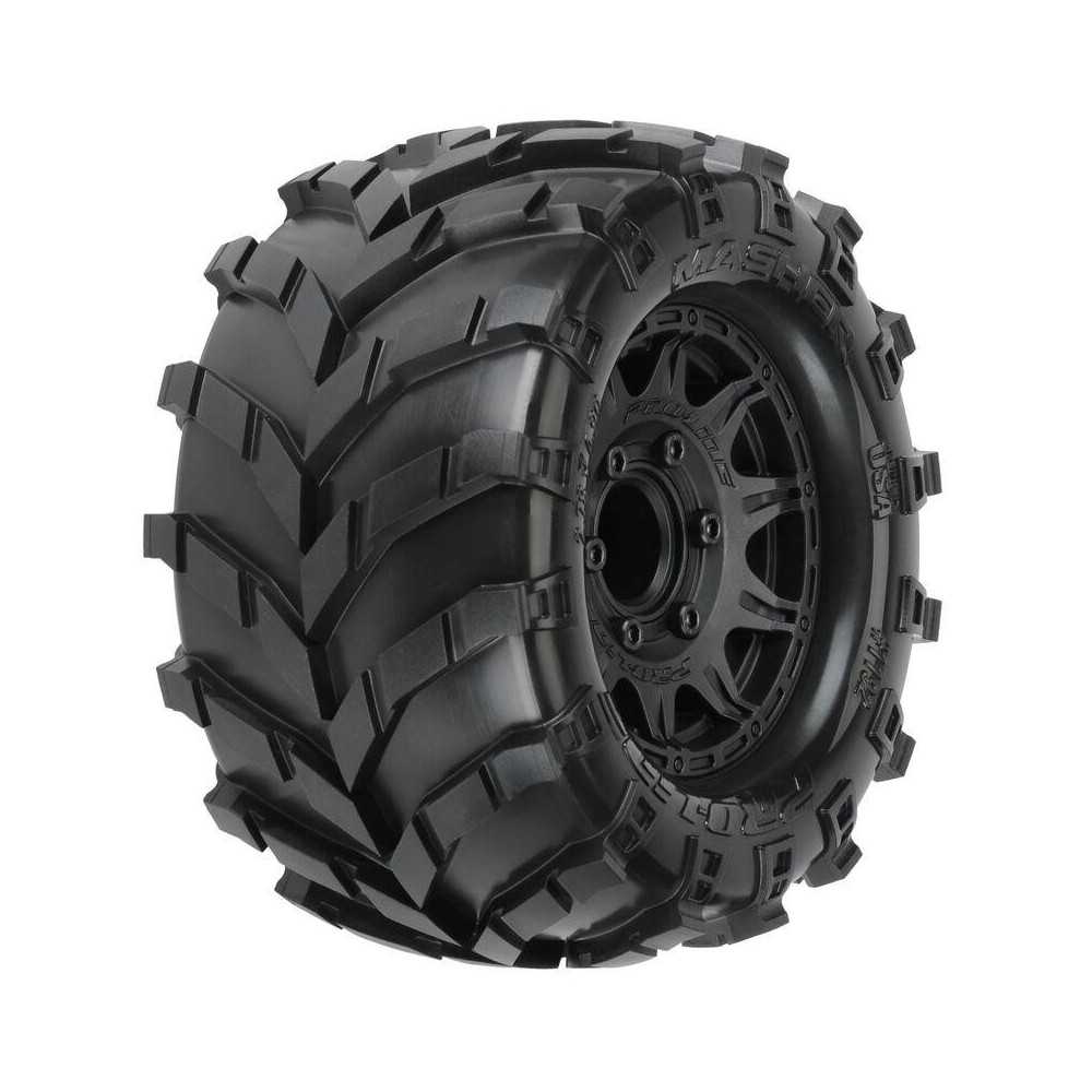 Ruedas Masher 2.8 MTD Raid negras 6x30 Pro-Line F/R (PRO119210) PR1192-10 Ruedas Masher 2.8 MTD Raid negras 6x30 Pro-Line F/R (PRO119210) PR1192-10