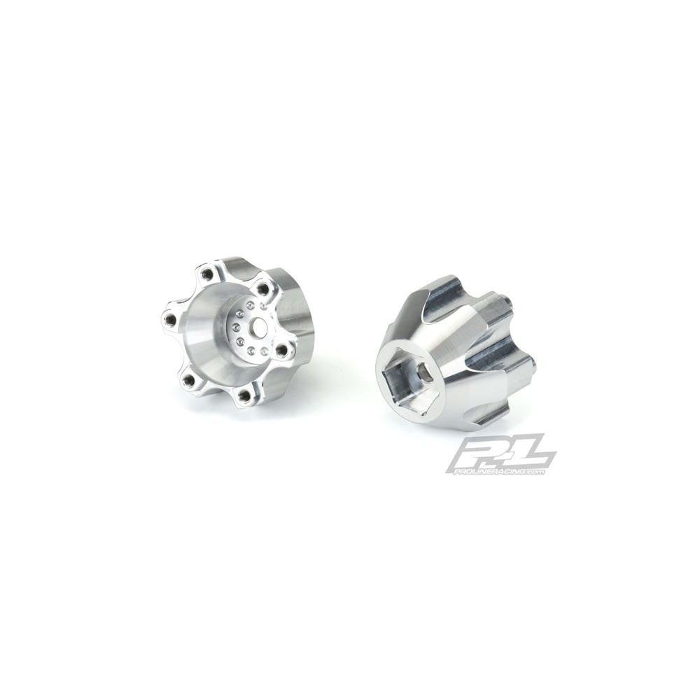 Adaptadores hexagonales Pro-Line aluminio 6x30 a 14 mm PR6346-00