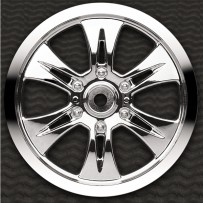 Llantas Velocity cromadas offset 6 Pro-Line T/E-Maxx delanteras (PR2662C)