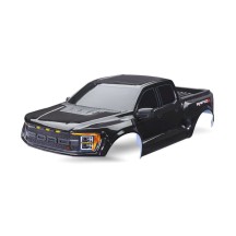 Carrocería Ford Raptor R completa negra con parrilla y acabados Traxxas TRX10112-BLK-XX