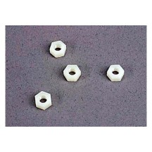Tuercas de rueda 4mm nylon Traxxas TRX2447
