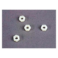 Tuercas de rueda de nylon de 4 mm Traxxas TRX2447