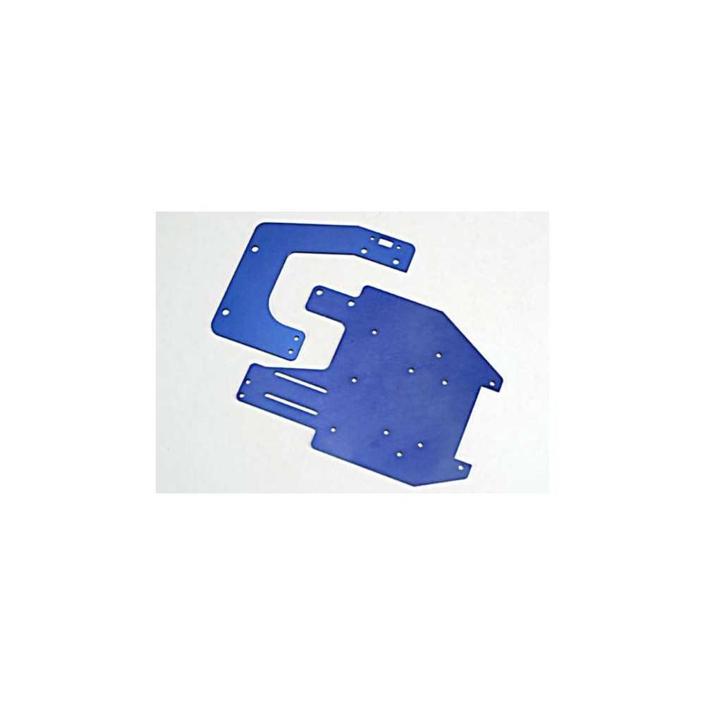 Placas chasis aluminio Traxxas TRX4130 Placas chasis aluminio Traxxas TRX4130