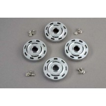 Cubre llantas Mercedes cromados con tornillería Traxxas TRX4278