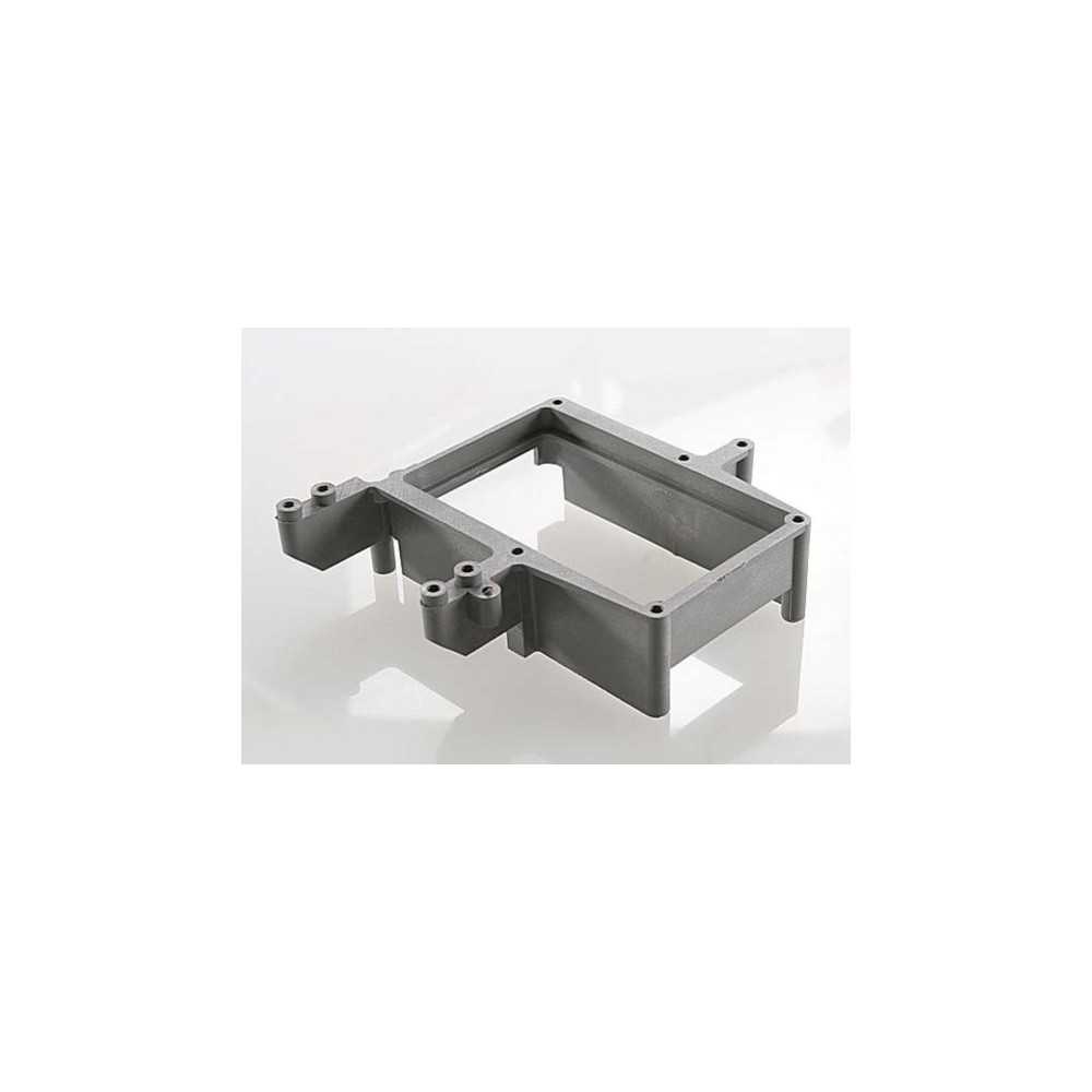 Caja depósito gris soporte servo Traxxas TRX4432A Caja depósito gris soporte servo Traxxas TRX4432A