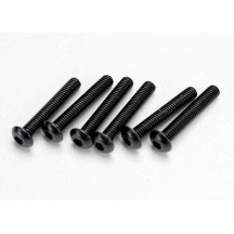 Traxxas Screws 3x18mm button-head machine (hex drive) (6) TRX2583