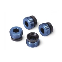 Capuchones de aluminio anodizado azul para rótulas Traxxas TRX4934X
