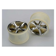 Llantas Gemini 3.8 cromadas Traxxas TRX5372