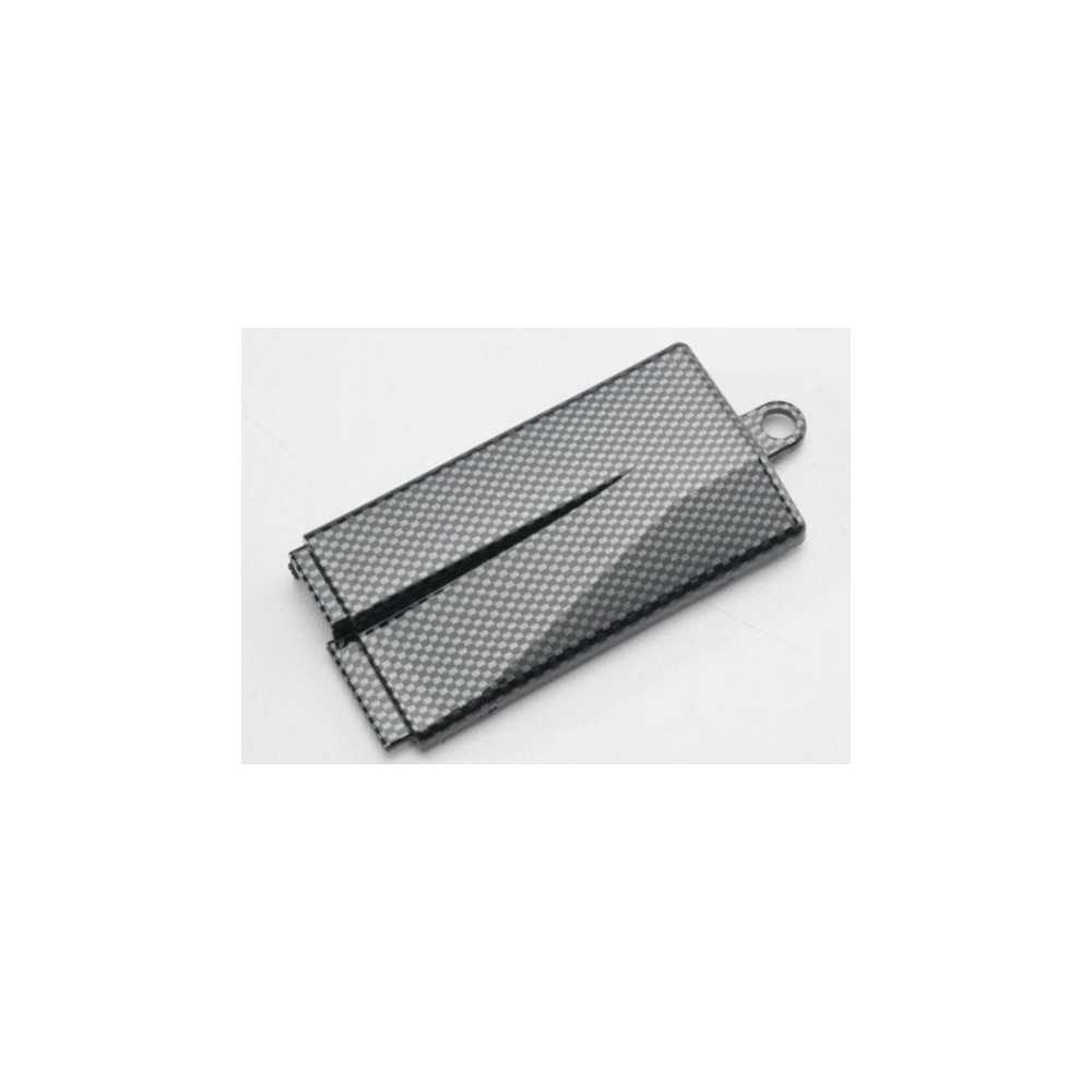 Cubierta batería chasis central exo-carbon Jato TRX5523G Cubierta batería chasis central exo-carbon Jato TRX5523G
