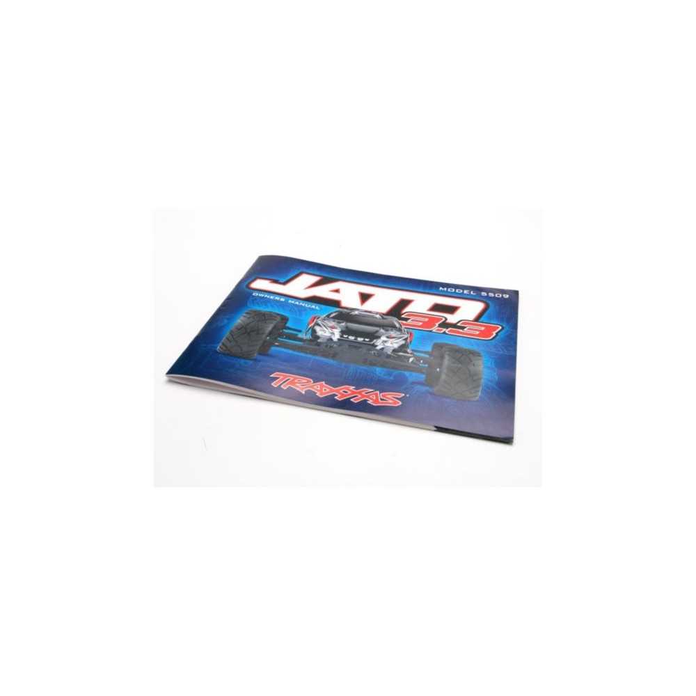 Manual propietario Jato 3.3 Traxxas TRX5598 Manual propietario Jato 3.3 Traxxas TRX5598