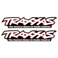 Pegatinas TRX negro pack 100 unidades Traxxas TRX6168