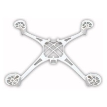 Bastidor principal blanco con tornillos autorroscantes dron Alias Traxxas TRX6623A