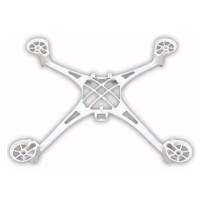 Bastidor principal blanco con tornillos autorroscantes dron Alias Traxxas TRX6623A