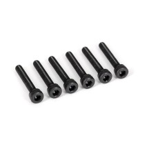 Tornillos Traxxas 3x18mm de Máquina con Cabeza de Tapa hexagonales (6) TRX2583X