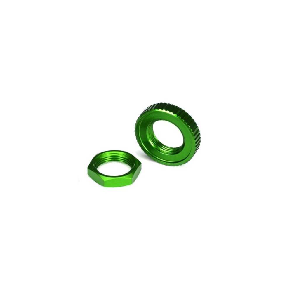 Tuercas protector servo aluminio verde Traxxas TRX8345G Tuercas protector servo aluminio verde Traxxas TRX8345G