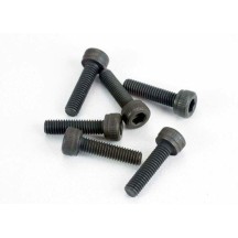 Tornillos Traxxas 3x12mm con Cabeza de Tapa de Máquina (6) hexagonales TRX2584