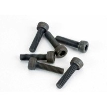 Tornillos Traxxas 3x12mm con Cabeza de Tapa de Máquina (6) hexagonales TRX2584