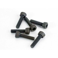 Tornillos Traxxas 3x12mm con Cabeza de Tapa de Máquina (6) hexagonales TRX2584