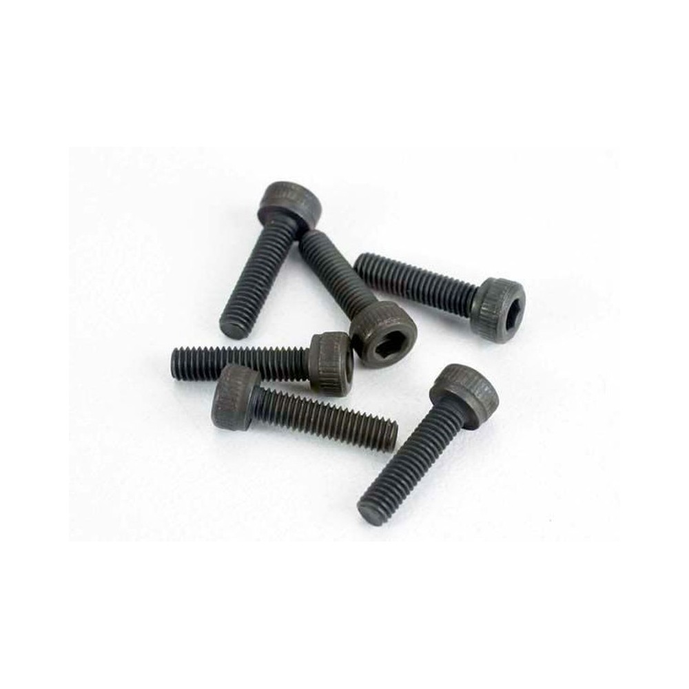 Tornillos Traxxas 3x12mm con Cabeza de Tapa de Máquina (6) hexagonales TRX2584 Tornillos Traxxas 3x12mm con Cabeza de Tapa de Máquina (6) hexagonales TRX2584