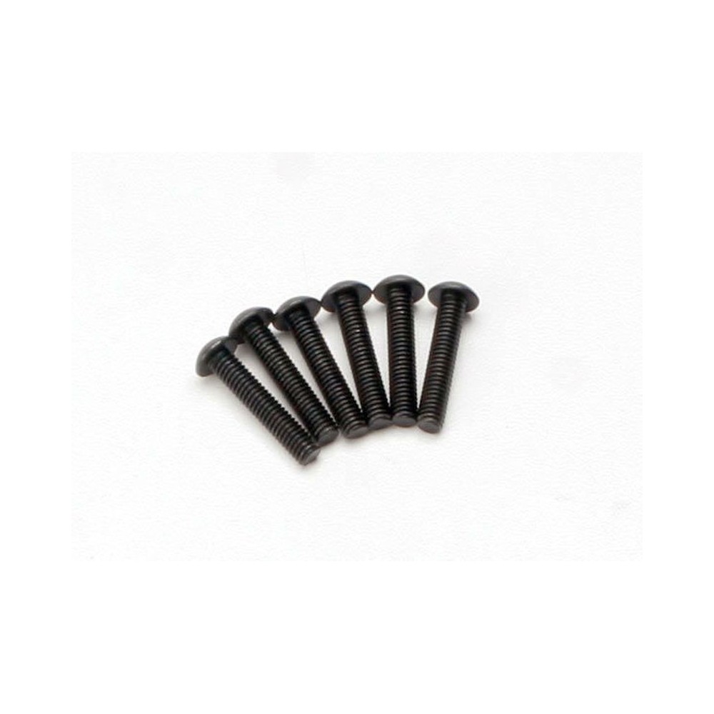 Traxxas Screws 4x20mm button-head machine (hex drive) (6) TRX2589 Traxxas Screws 4x20mm button-head machine (hex drive) (6) TRX2589