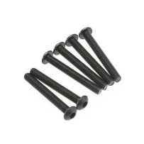 Tornillos Traxxas 3x23mm con Cabeza de Botón (6) TRX2591