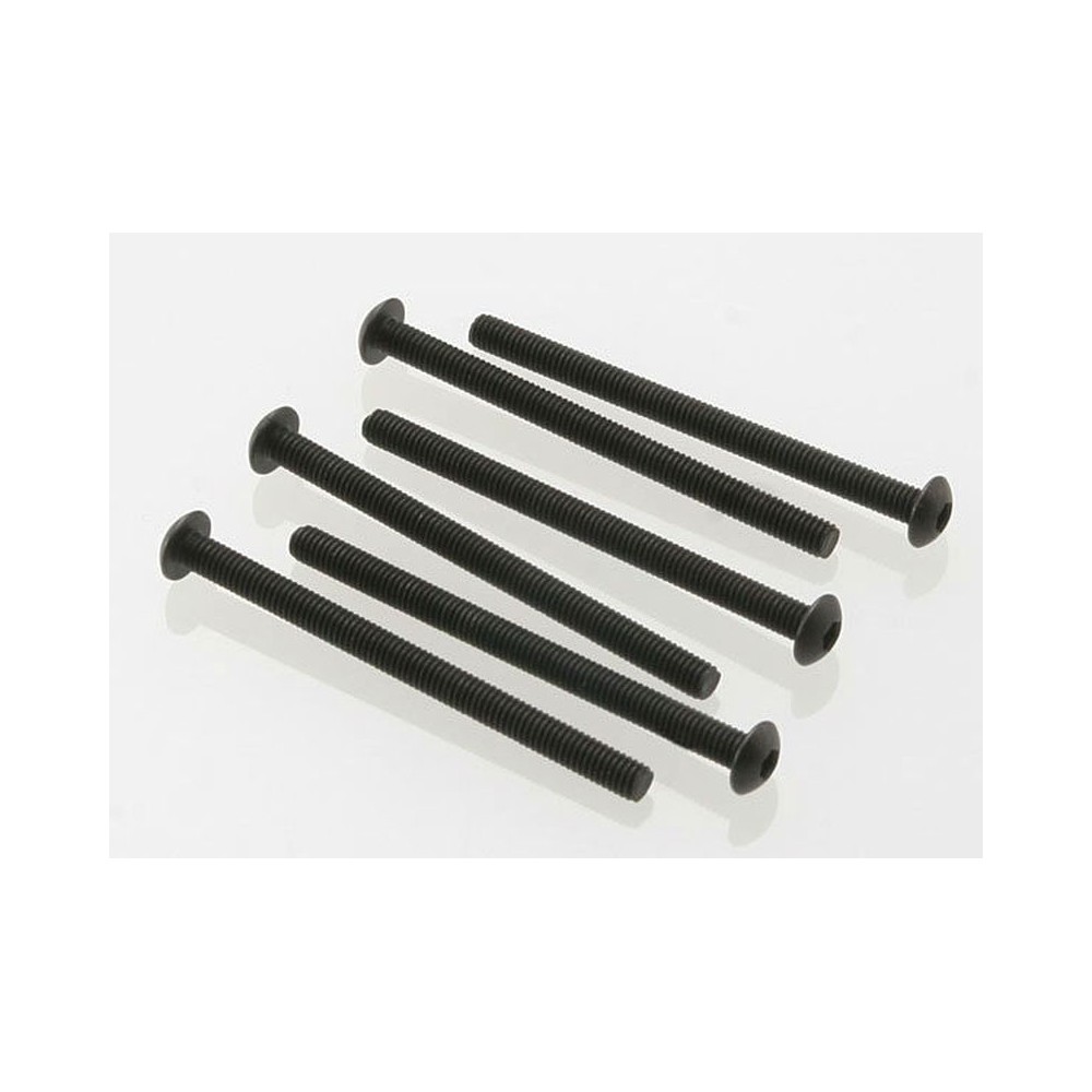Traxxas Screws 3x40mm button-head machine (hex drive) (6) TRX2592 Traxxas Screws 3x40mm button-head machine (hex drive) (6) TRX2592