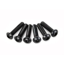 Traxxas Screws 3x14mm button-head machine (hex drive) (6) TRX2593