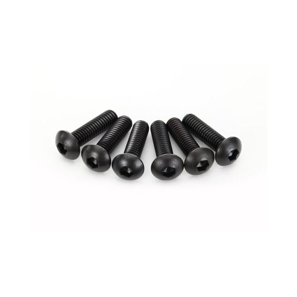 Traxxas Screws 4x15mm button-head machine (hex drive) (6) TRX2594 Traxxas Screws 4x15mm button-head machine (hex drive) (6) TRX2594