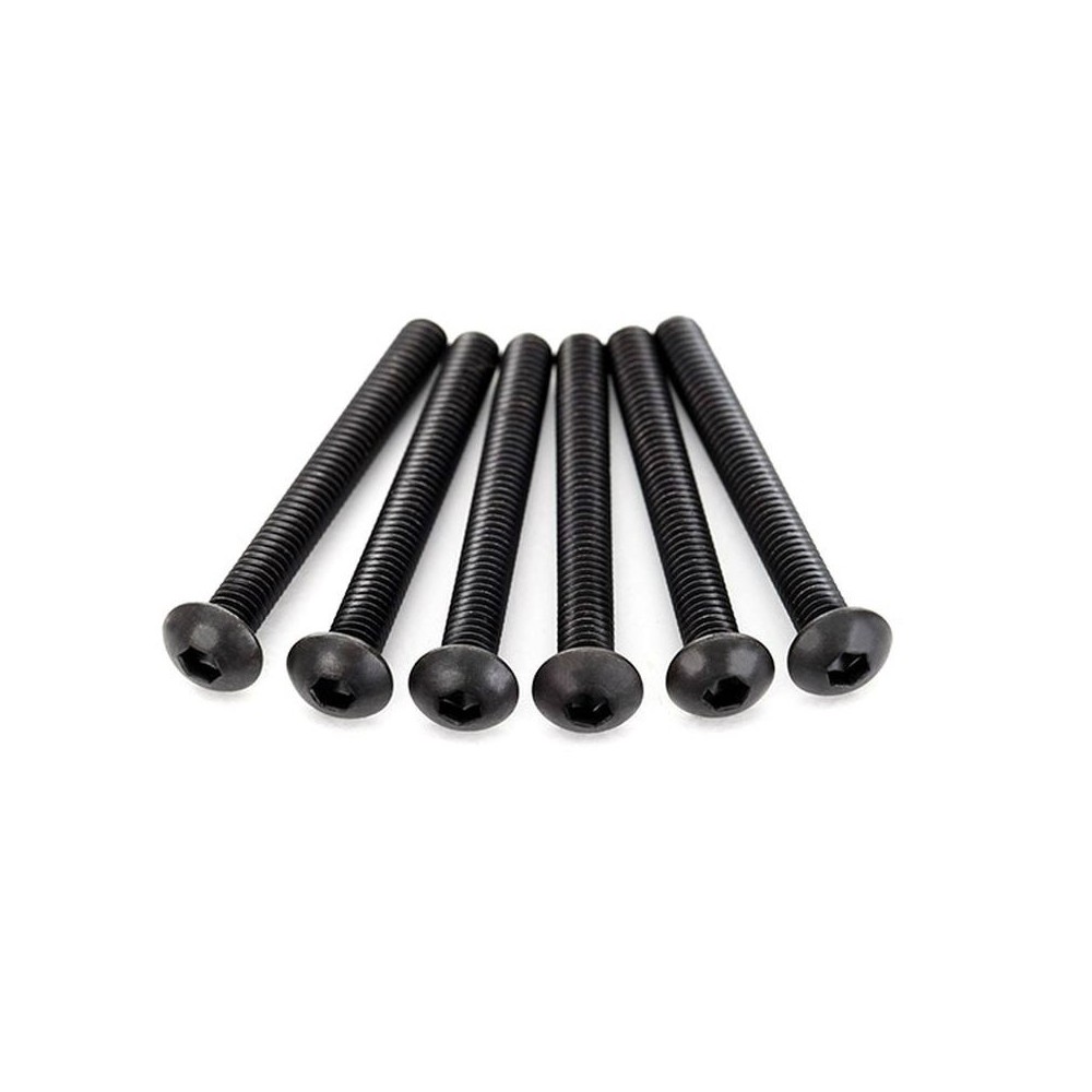 Traxxas Screws 4x35mm button-head machine (hex drive) (6) TRX2595 Traxxas Screws 4x35mm button-head machine (hex drive) (6) TRX2595