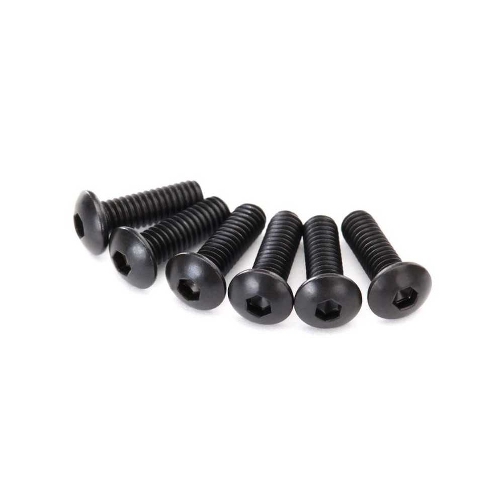 Traxxas Screws 2.5x8mm button-head machine (hex drive) (6) TRX2617