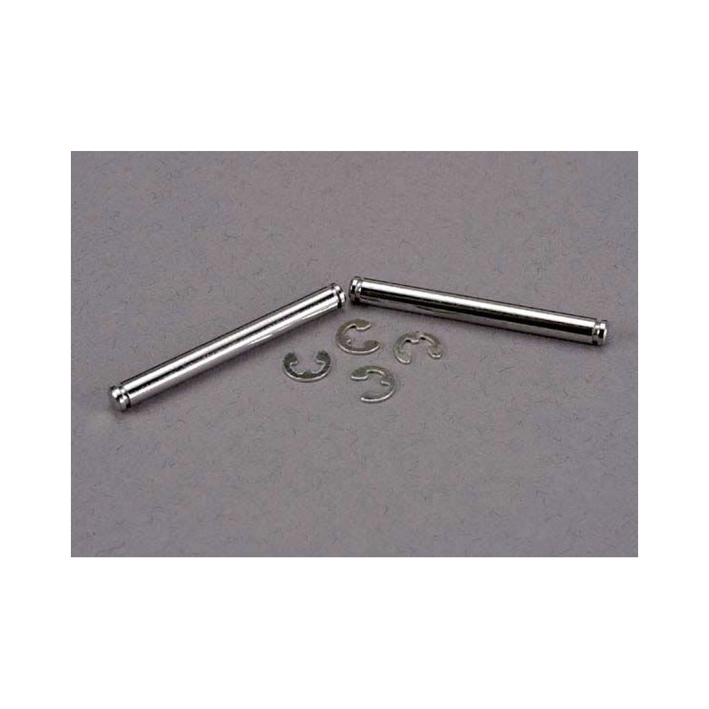 Pernos suspensión Traxxas 31.5mm cromados clips E TRX2637