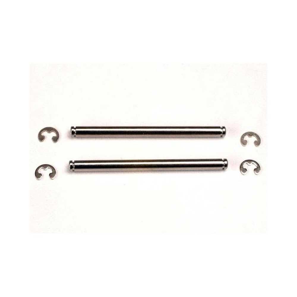Traxxas Suspension pins 44mm (2) with e-clips TRX2640 Traxxas Suspension pins 44mm (2) with e-clips TRX2640